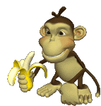 3d monki chompin beautiful bonana